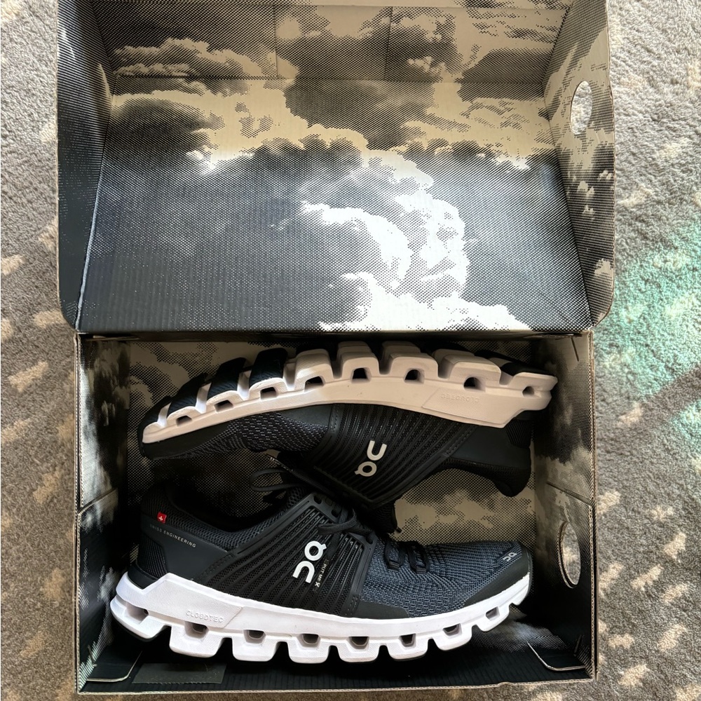 On Running Women's Athletic Shoes - Black - Picture 2 of 3
